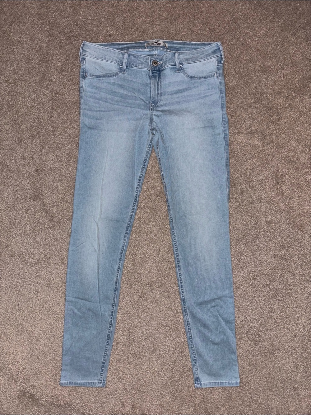 Hollister Light Wash Women's Skinny Jeans